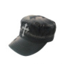 Washed Military Cap with Logo (MT15)